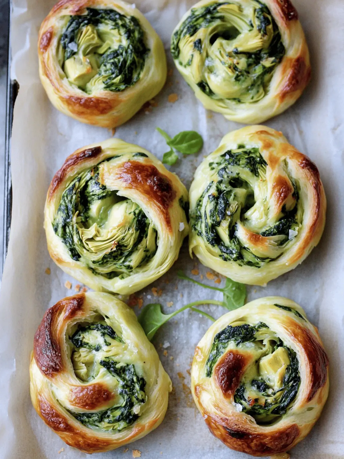 Delicious Spinach Artichoke Swirls for Irresistible Snacking 4 Spinach Artichoke Swirls