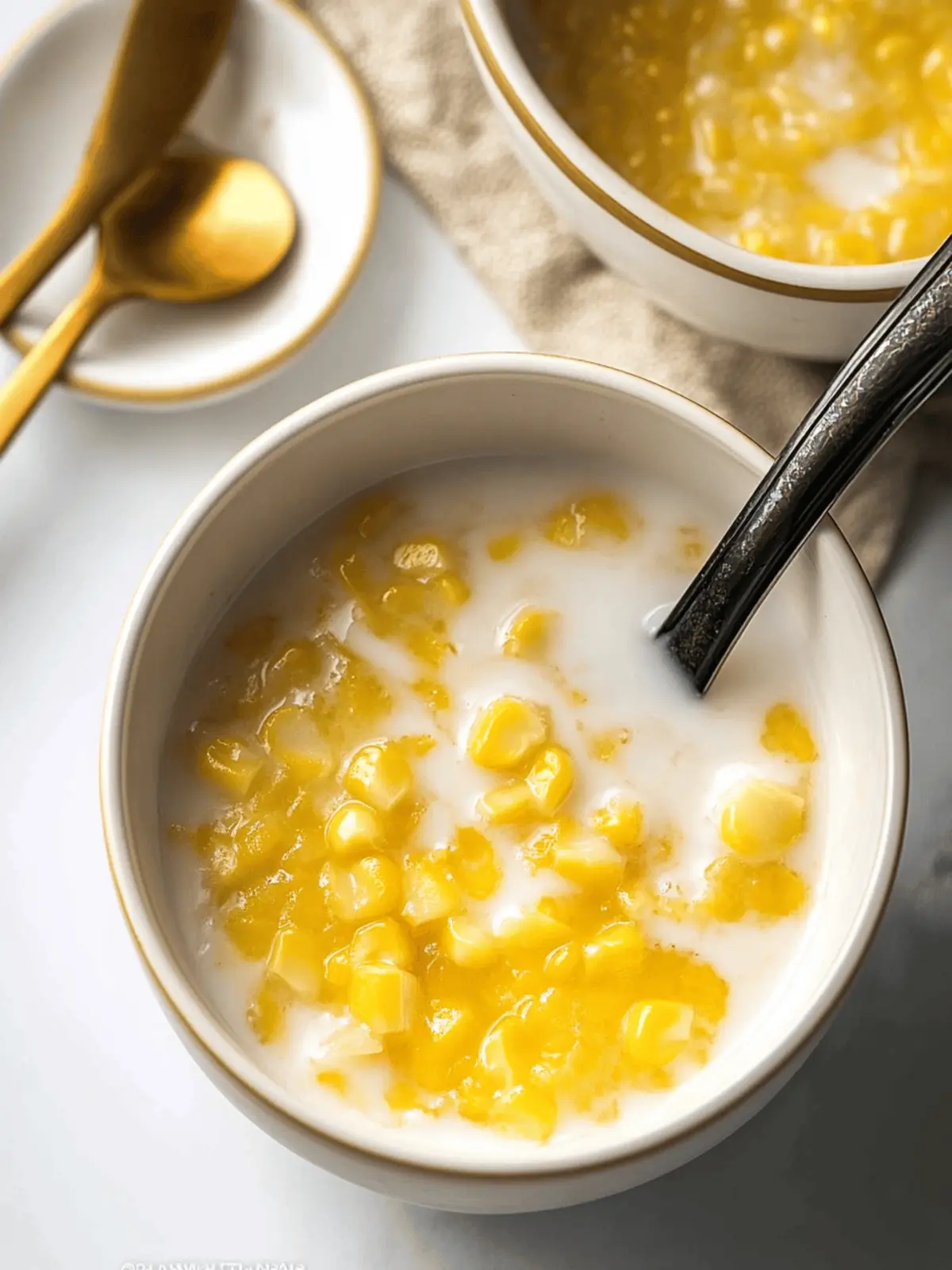 Vietnamese Sweet Corn Pudding