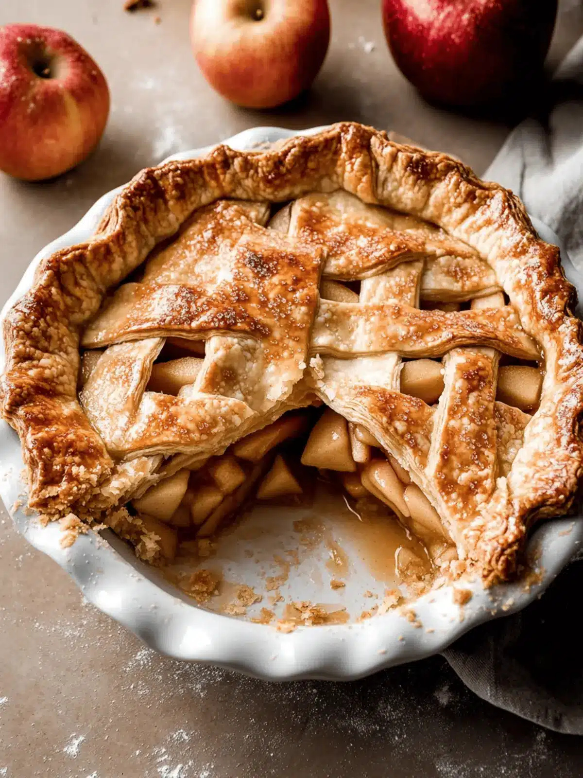 Apple Pie with Puff Pastry