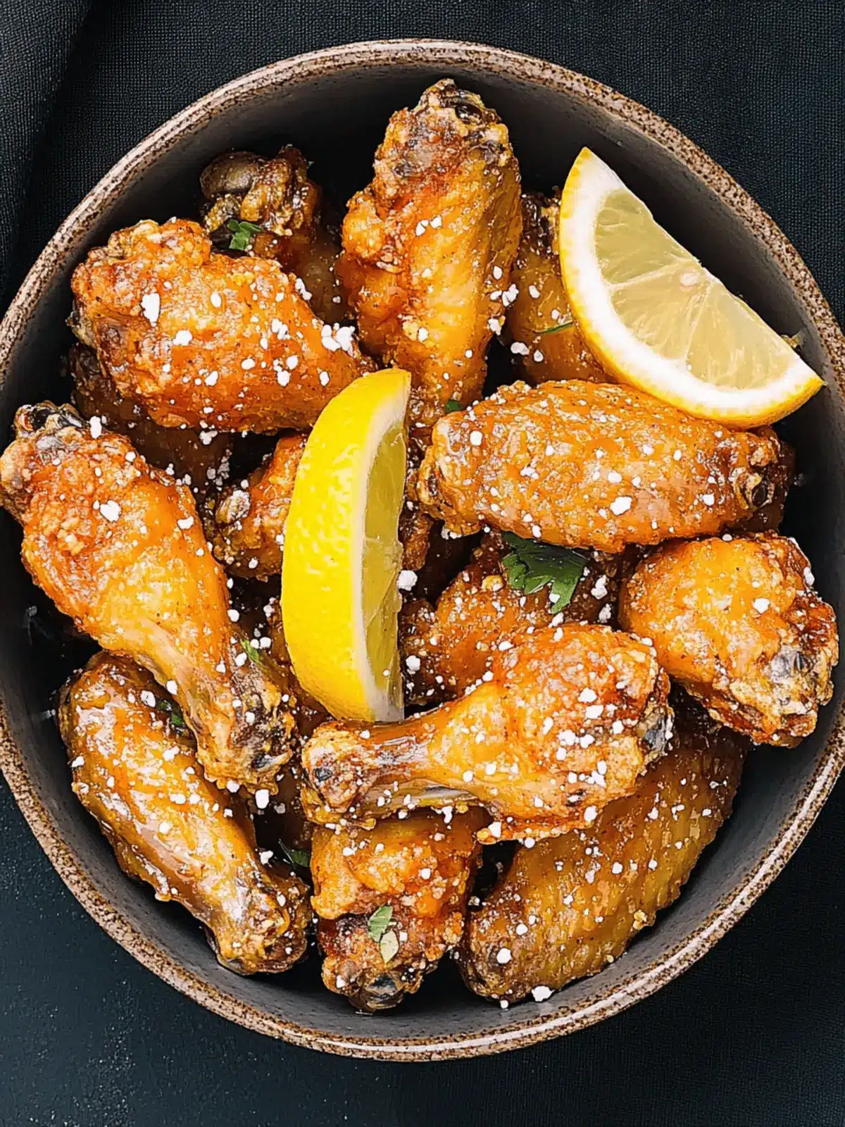 Crispy Honey Lemon Chicken Wings You Can't Resist Making 5 Honey Lemon Chicken Wings