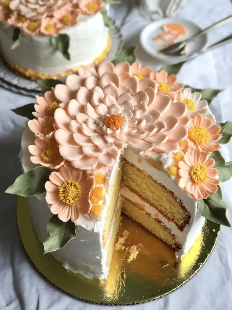 Zinnia Cake