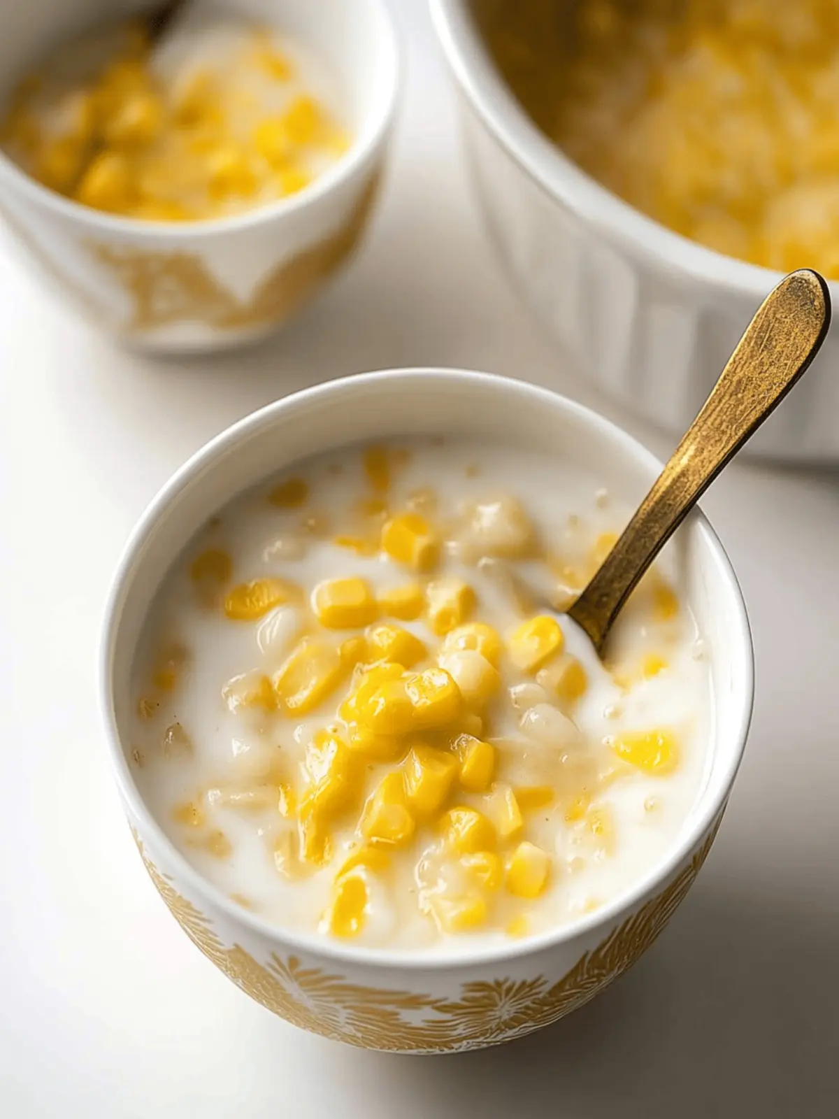 Vietnamese Sweet Corn Pudding