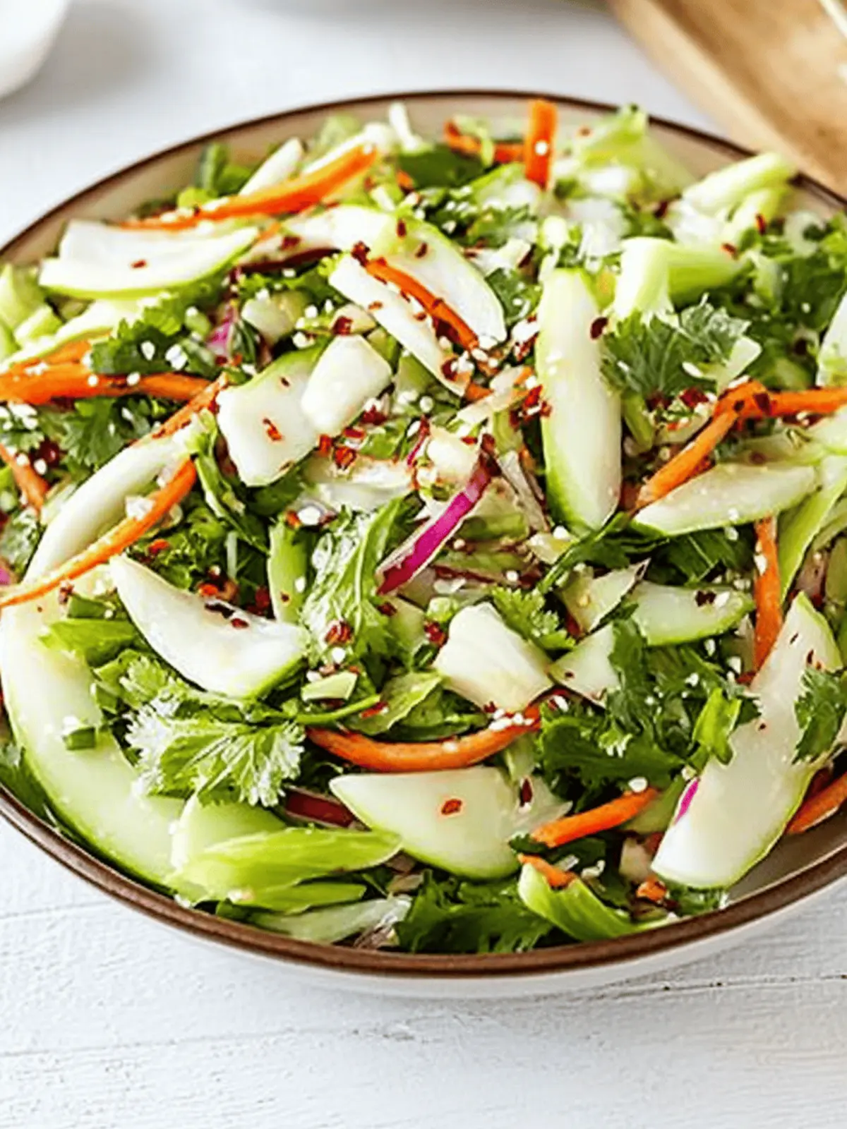Crunchy Bok Choy Salad with Savory Sesame Vinaigrette 3 Bok Choy Salad