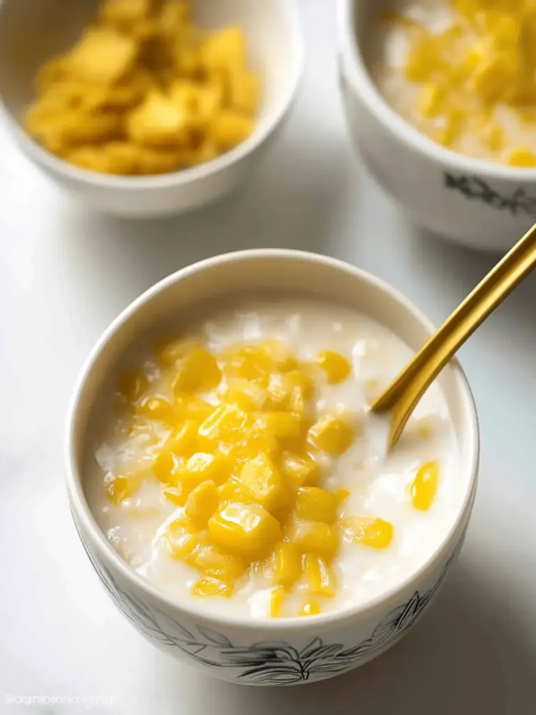 Vietnamese Sweet Corn Pudding