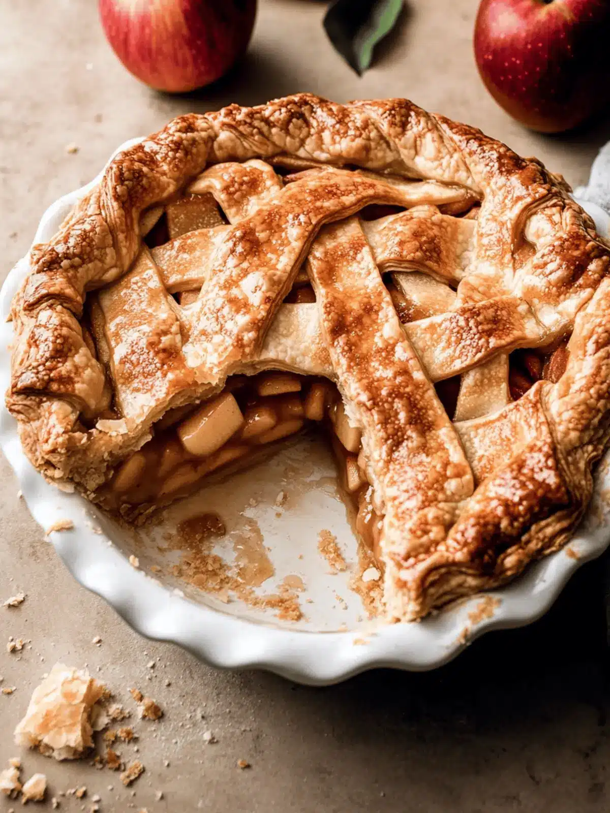 Apple Pie with Puff Pastry