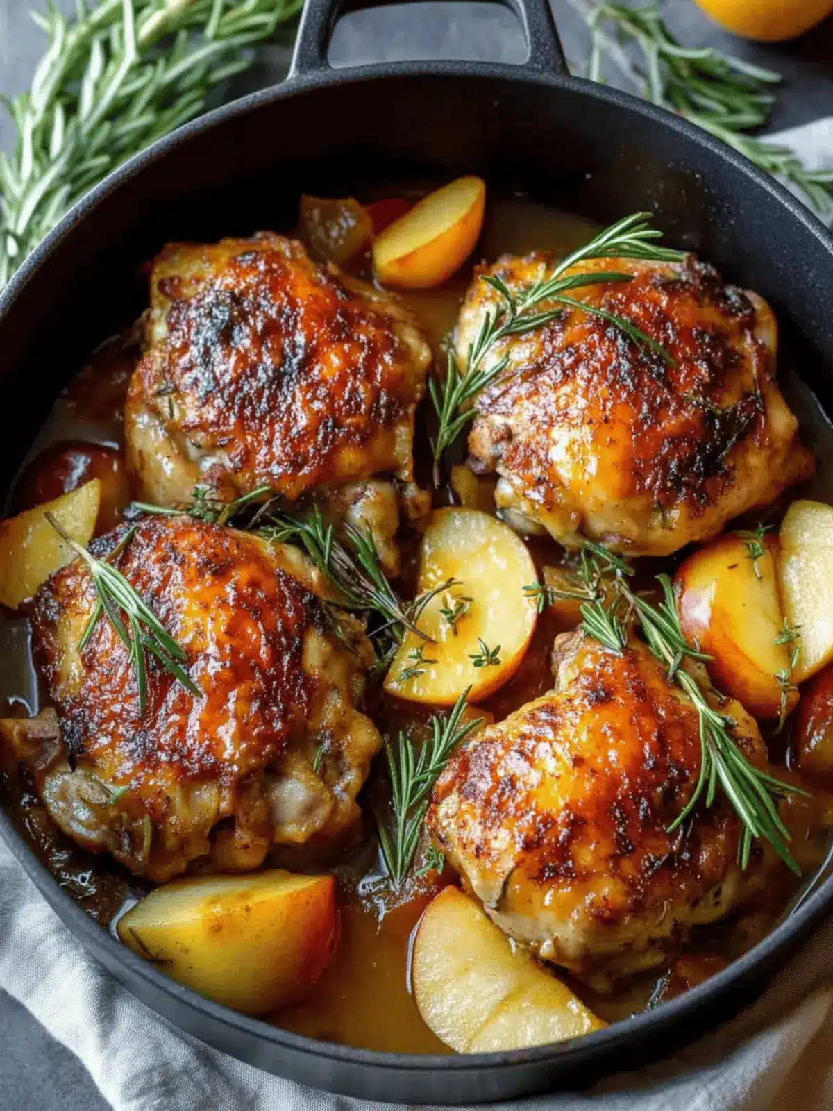 Rosemary Apple Cider Chicken