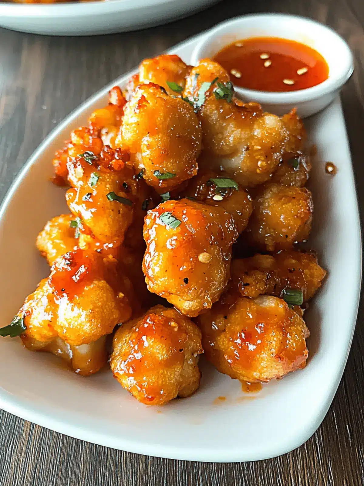 Sweet Chili Fried Cauliflower