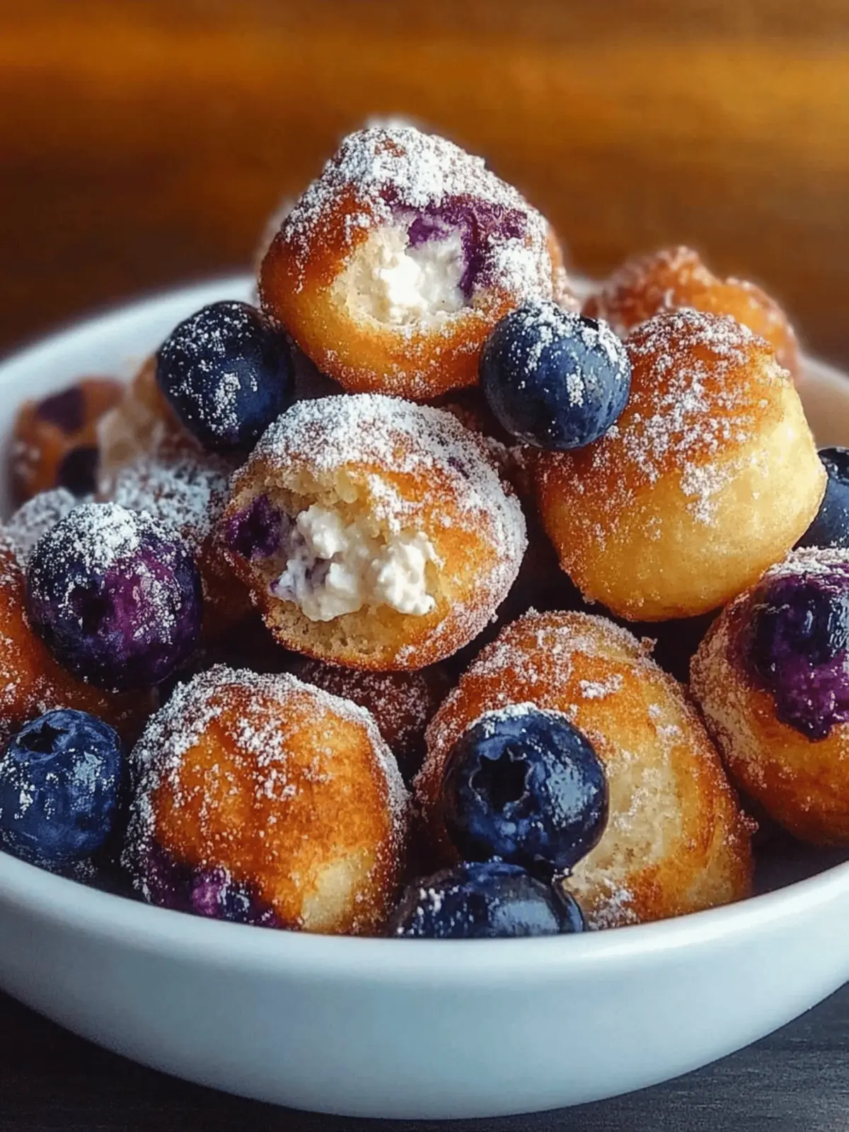 Air Fryer Blueberry Cottage Cheese Donut Holes for Guilt-Free Joy 2 Air Fryer Blueberry Cottage Cheese Donut Holes
