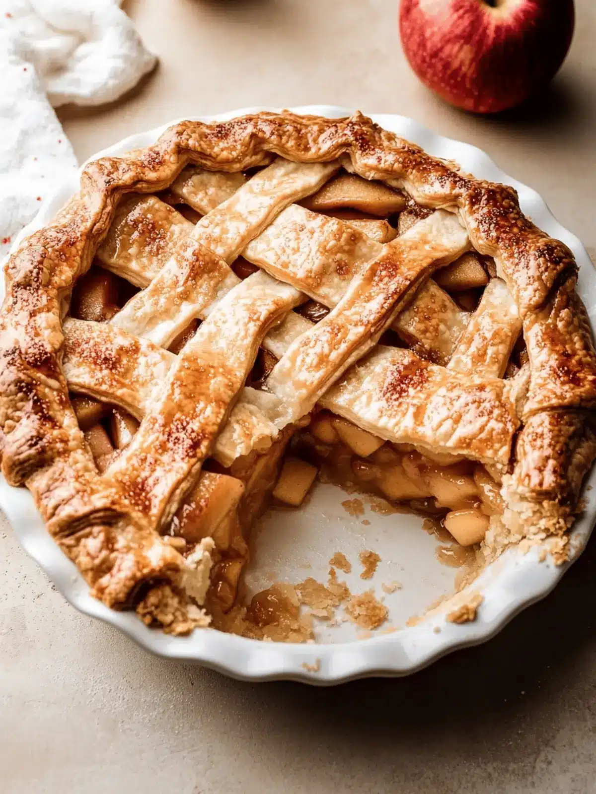 Apple Pie with Puff Pastry