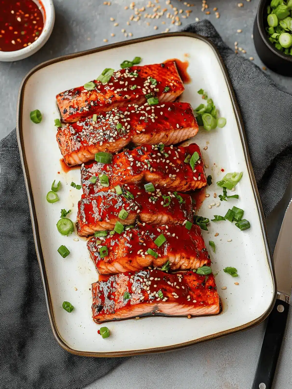 Gochujang Salmon