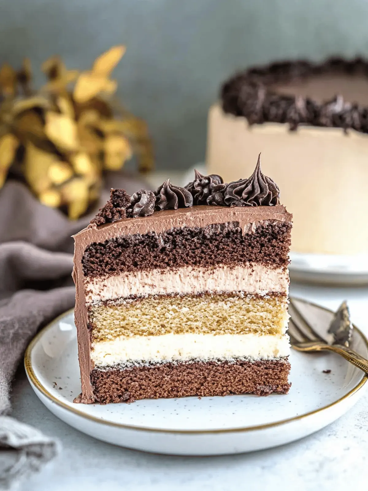 Ombre Chocolate Cake: Elevate Your Desserts with Style 3 Ombre Chocolate Cake