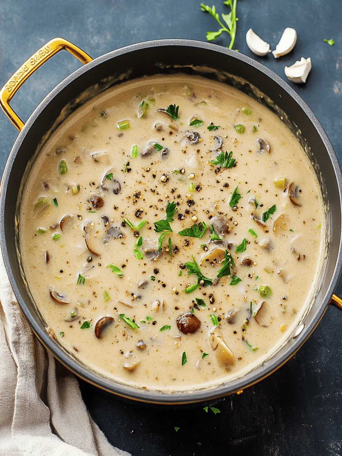 Creamy Vegan Mushroom Chowder That Comforts Your Soul 3 Mushroom Chowder