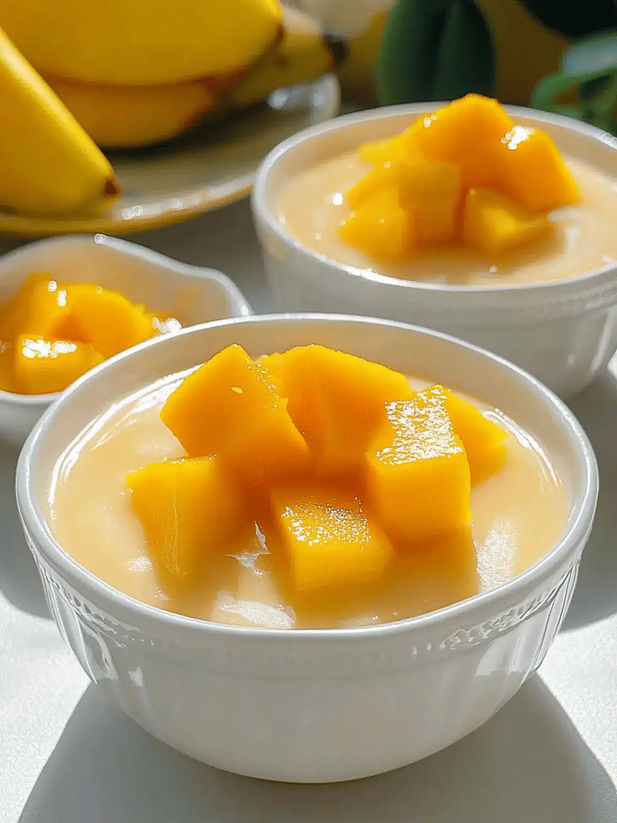 Chinese Mango Pudding