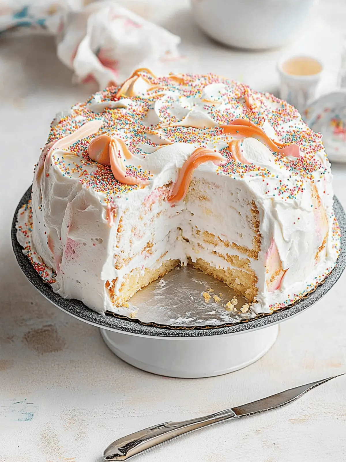 Funfetti Angel Food Cake