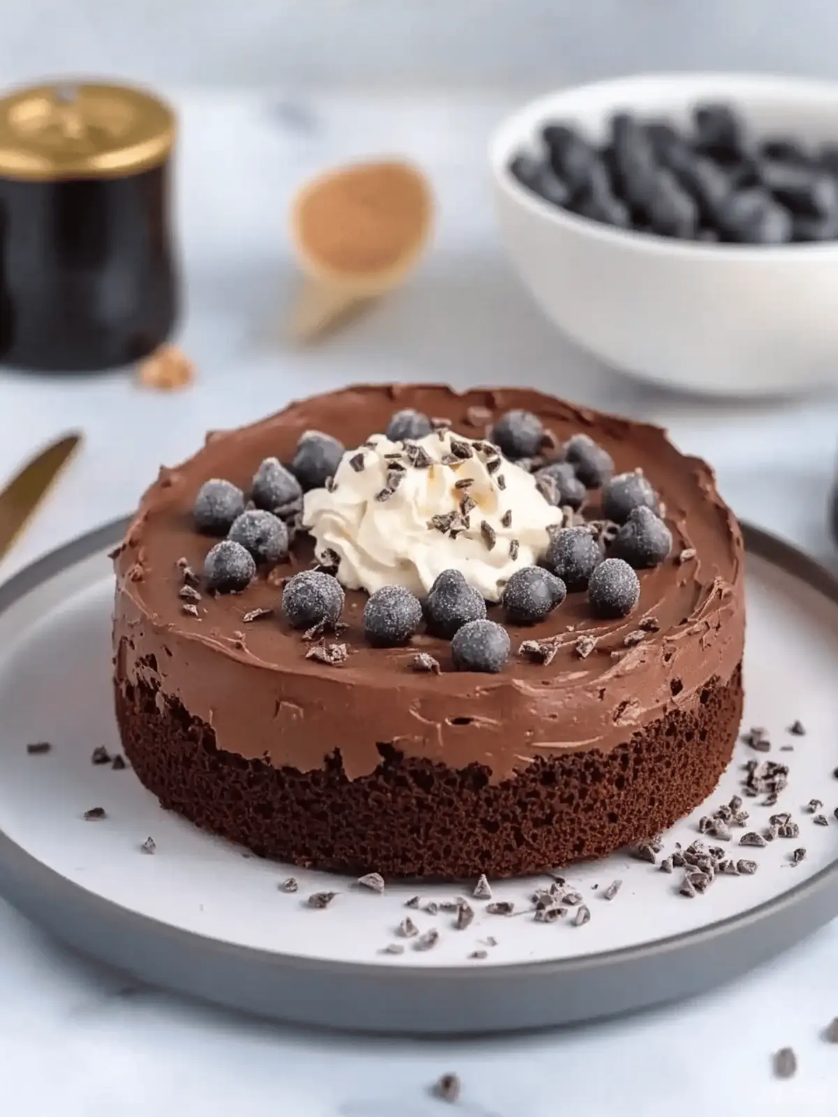 Chocolate Protein Cake