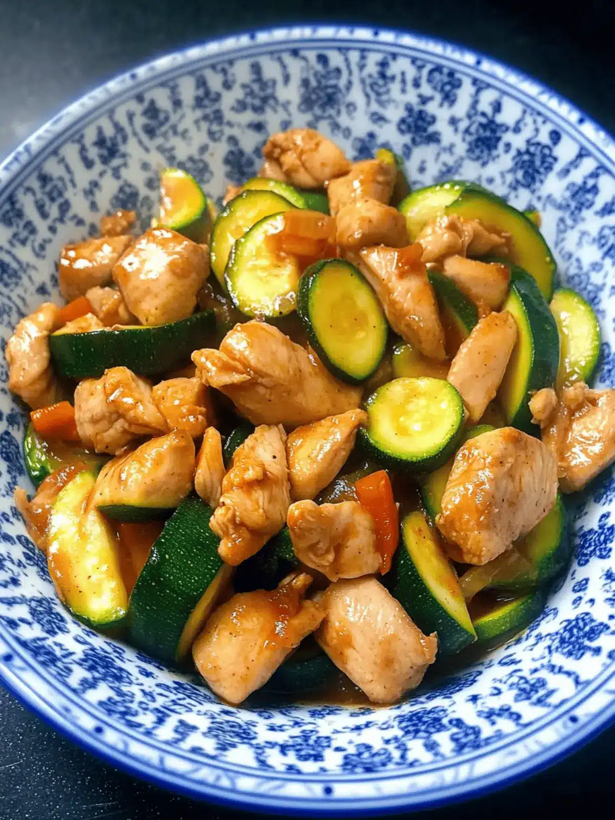 Chicken Zucchini Stir Fry