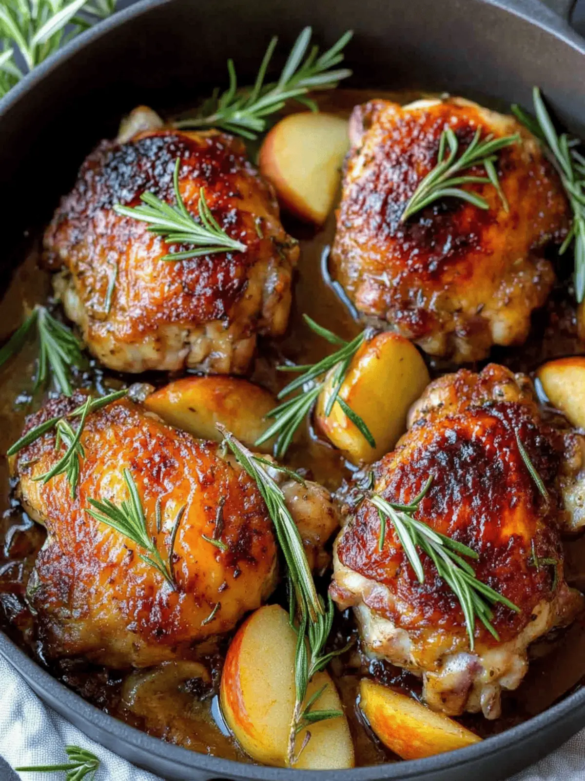 Rosemary Apple Cider Chicken