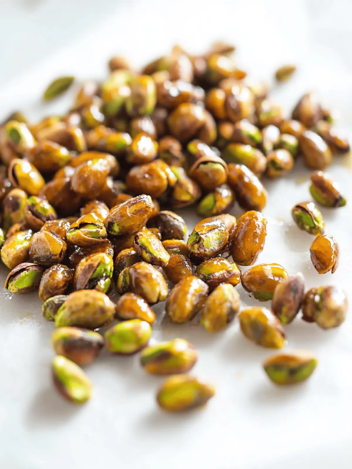 Honey Candied Pistachios