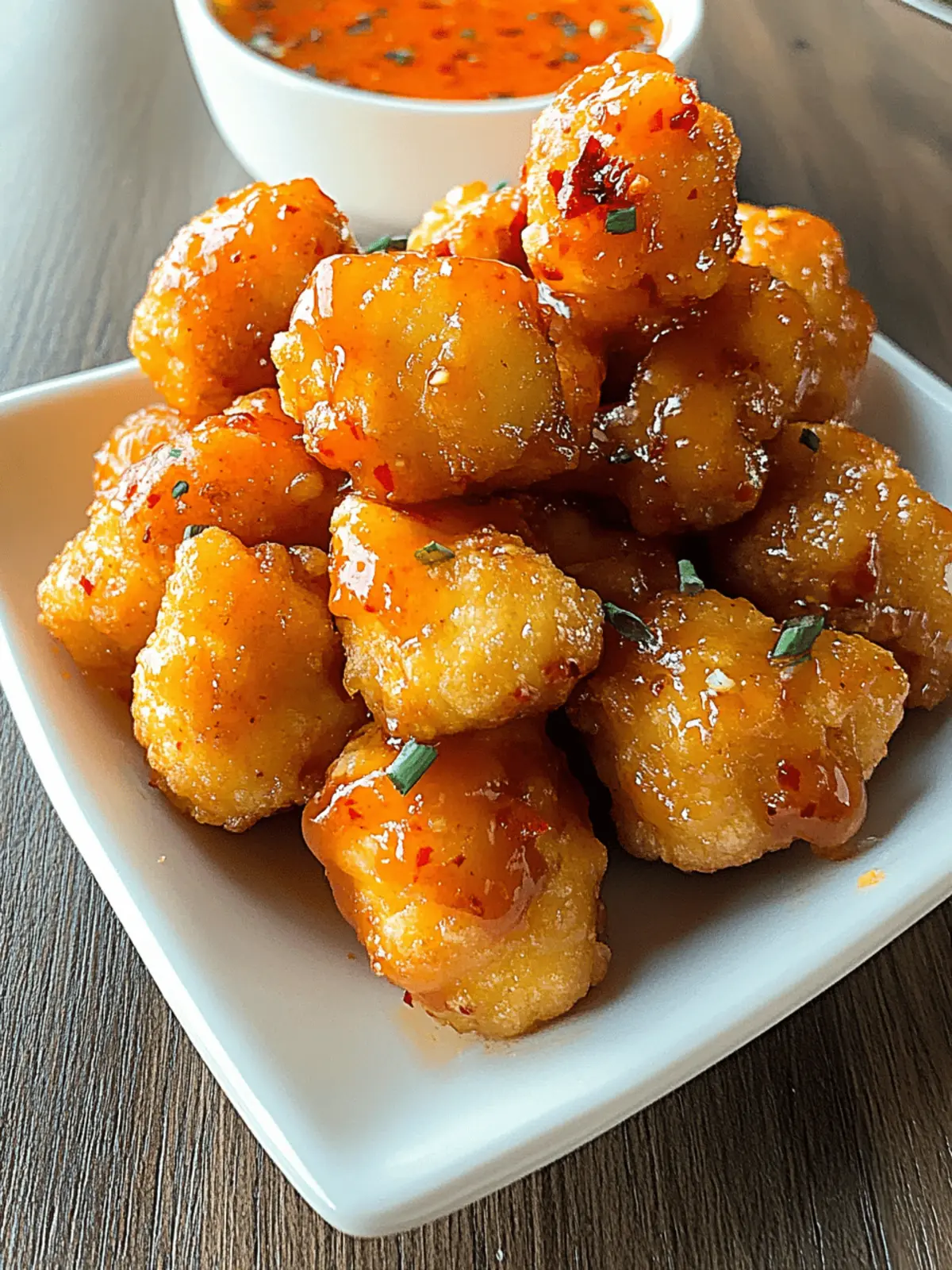 Sweet Chili Fried Cauliflower