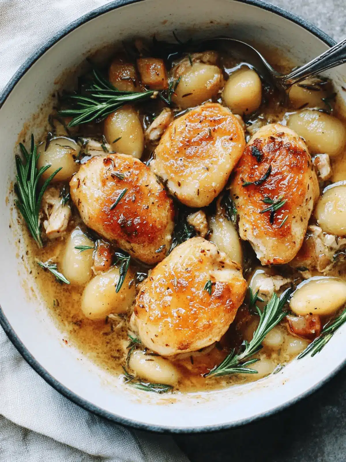 Rosemary Chicken Gnocchi