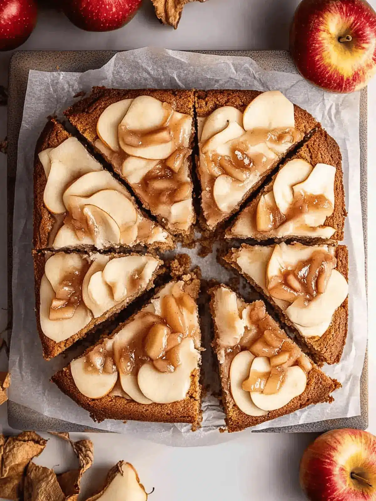 Vegan Applesauce Cake