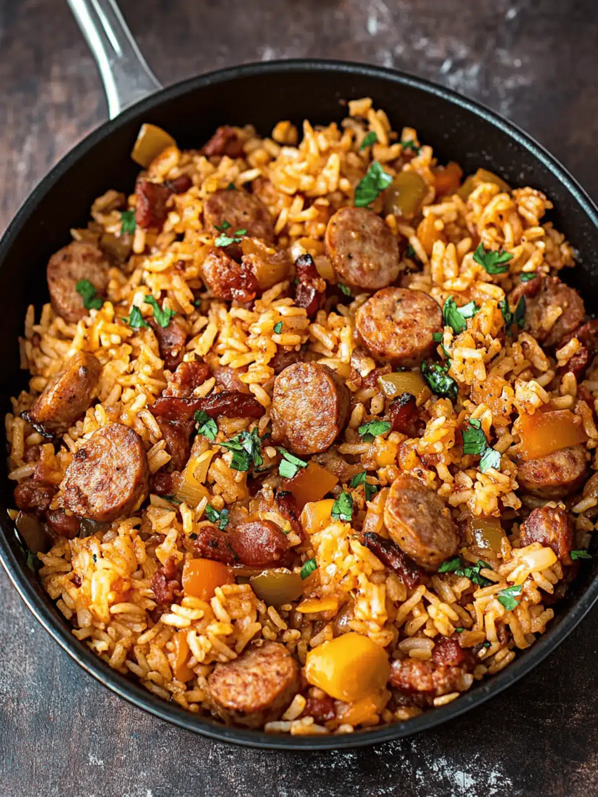 Sausage and Rice Skillet: A Quick One-Pot Wonder for Dinner 4 Sausage and Rice Skillet