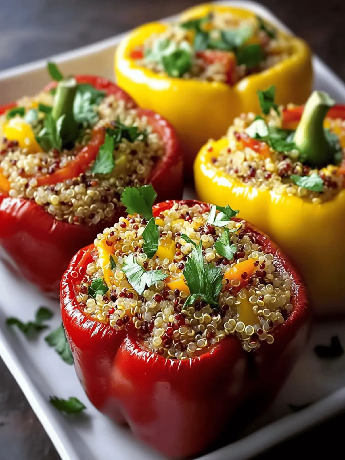 Delicious Healthy Quinoa Stuffed Peppers for Vitality Boost 2 Healthy Quinoa Stuffed Peppers