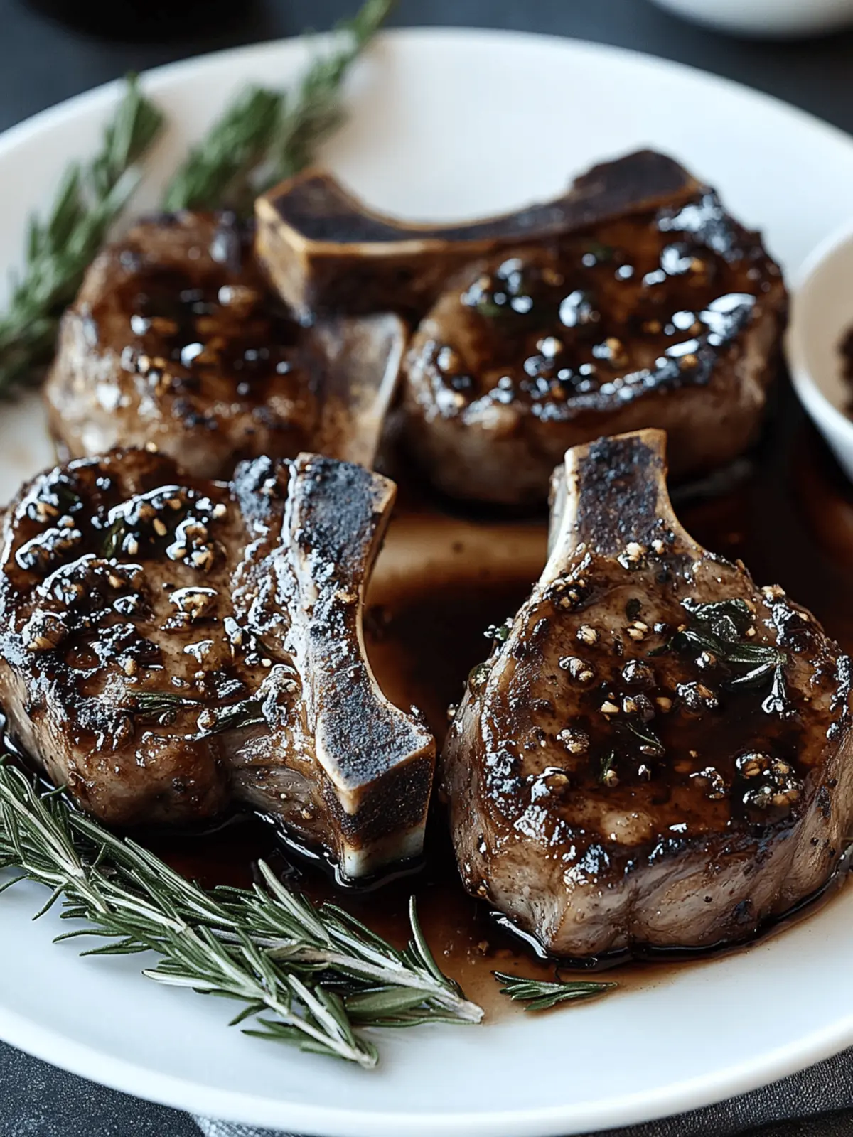 Balsamic Lamb Chops