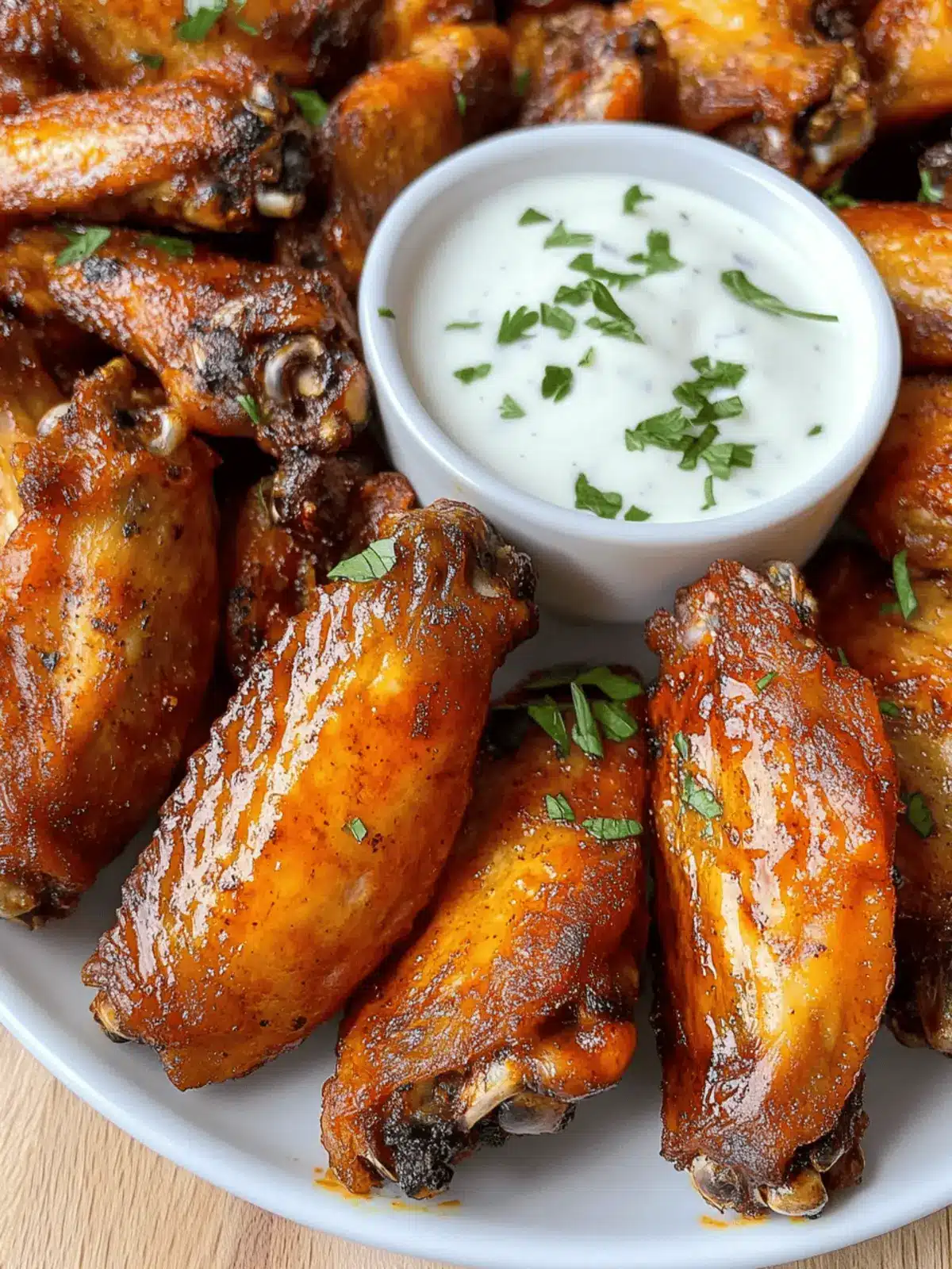Crispy Oven-Baked Buffalo Wings