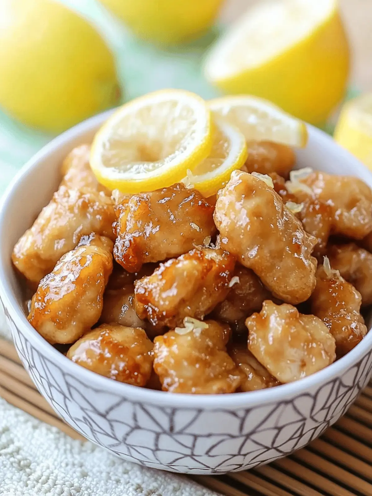 Chinese Lemon Chicken