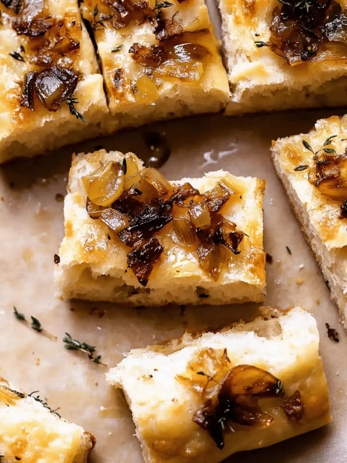 Caramelized Onion Focaccia