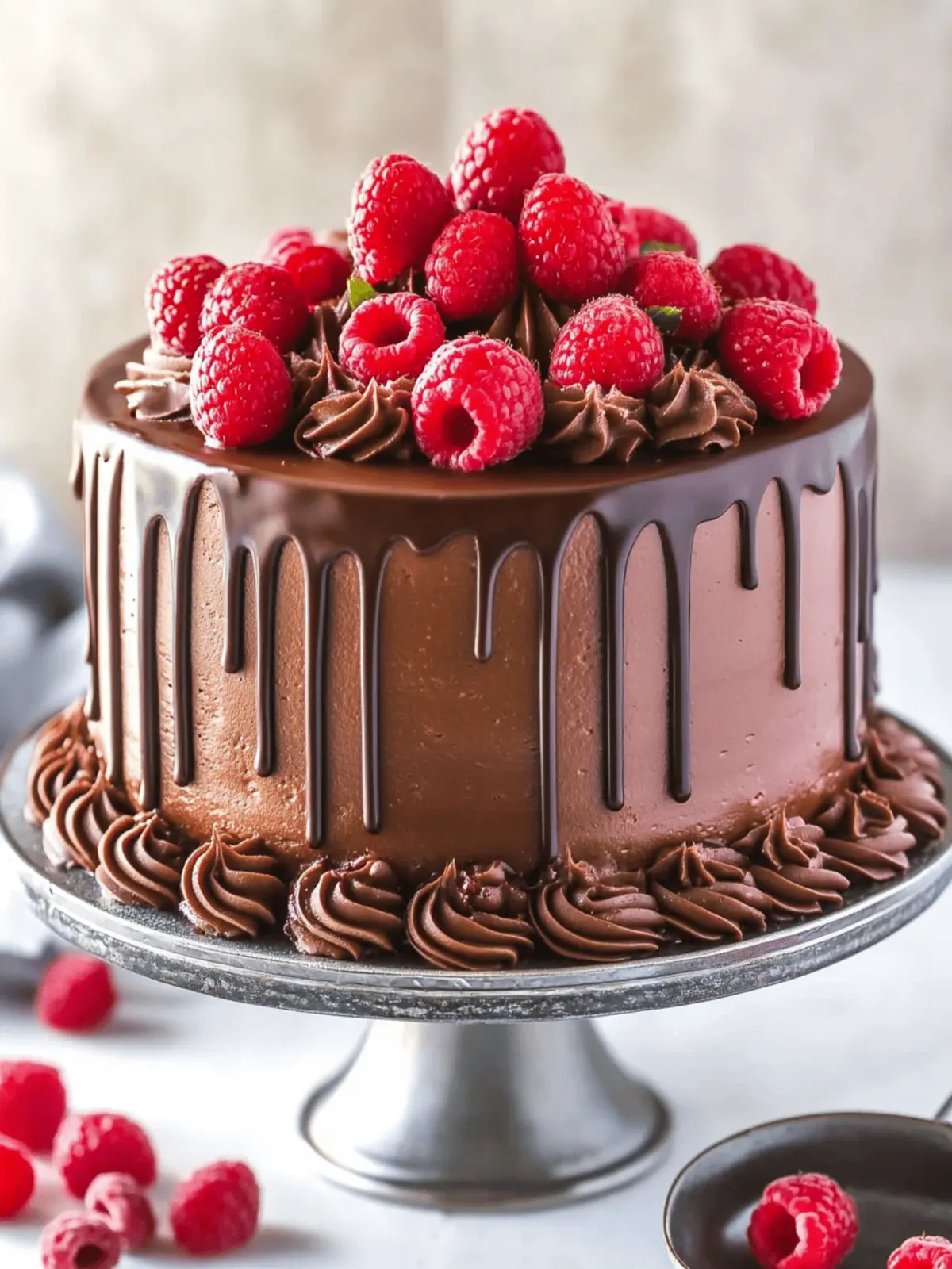 Decadent Raspberry Chocolate Layer Cake for Sweet Moments 4 Raspberry Chocolate Layer Cake