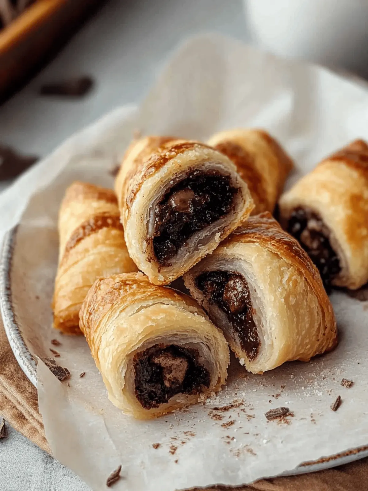 Gluten Free Chocolate Rugelach