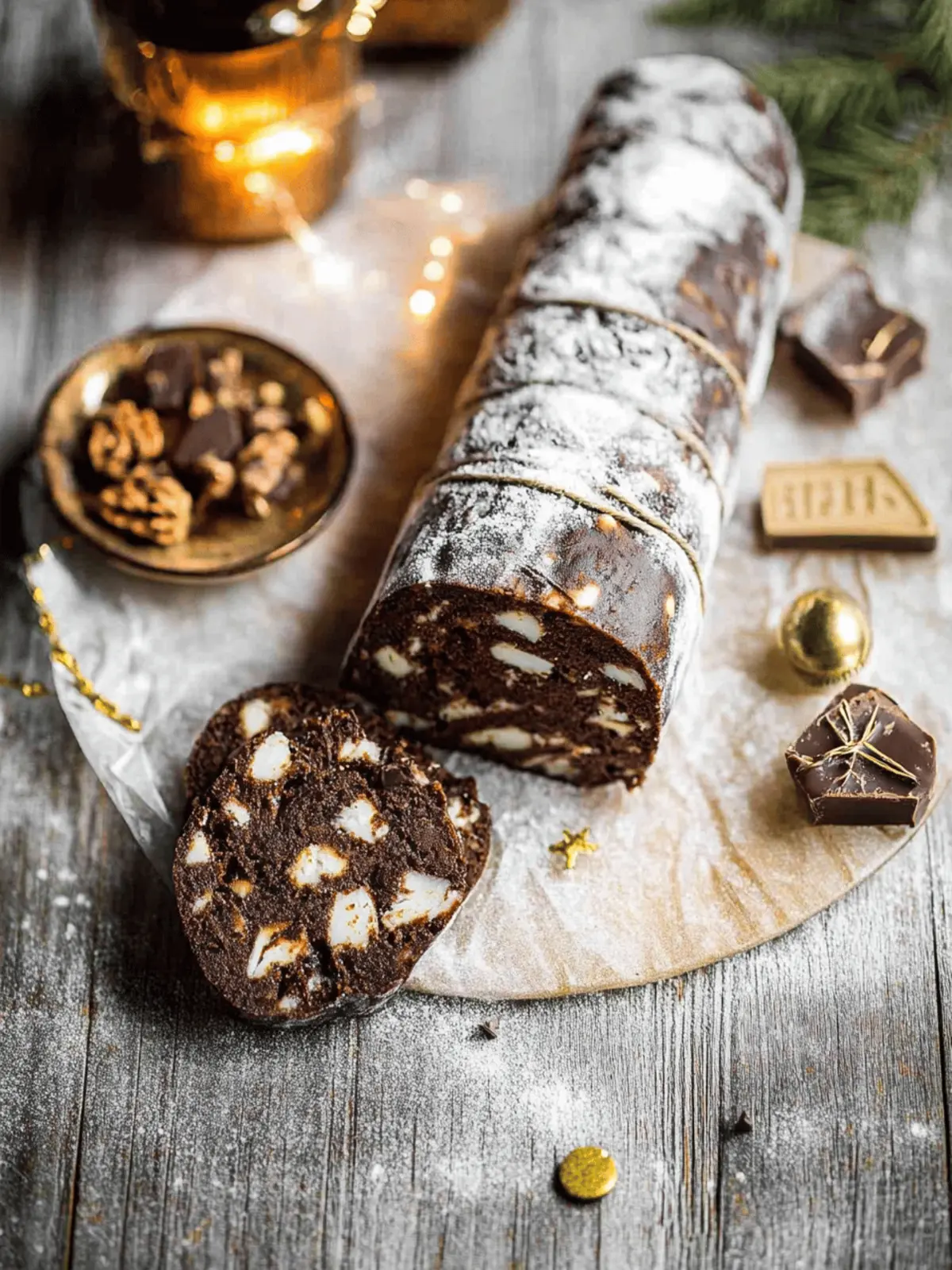 Chocolate Salami: A Sweet Twist on a Classic Treat 5 Chocolate Salami