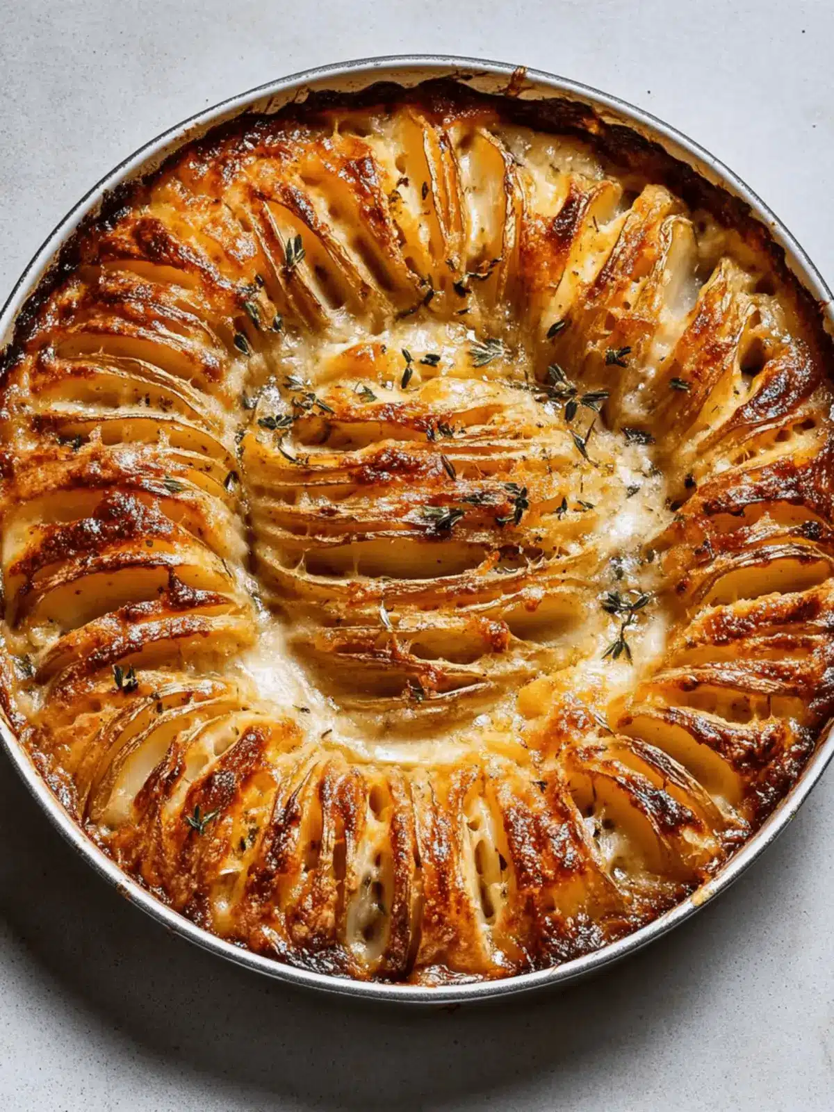 Cheesy Hasselback Potato Gratin for Ultimate Comfort Food 5 Cheesy Hasselback Potato Gratin