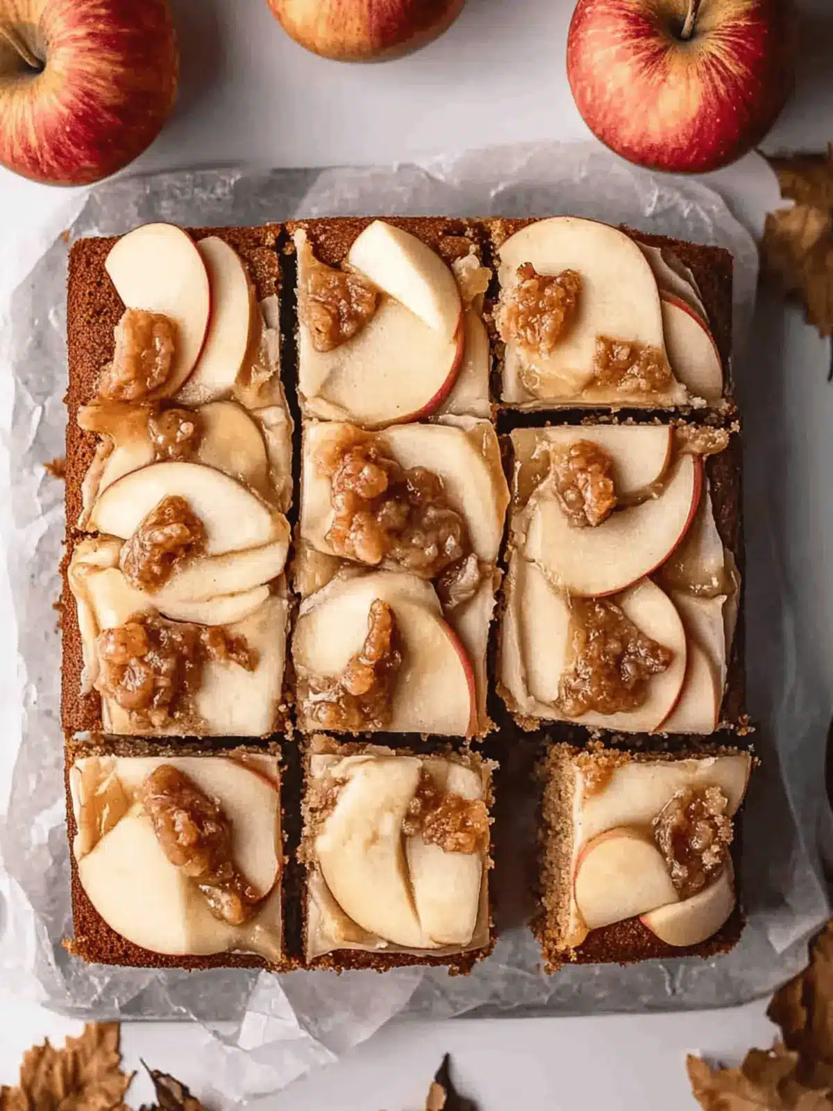 Vegan Applesauce Cake