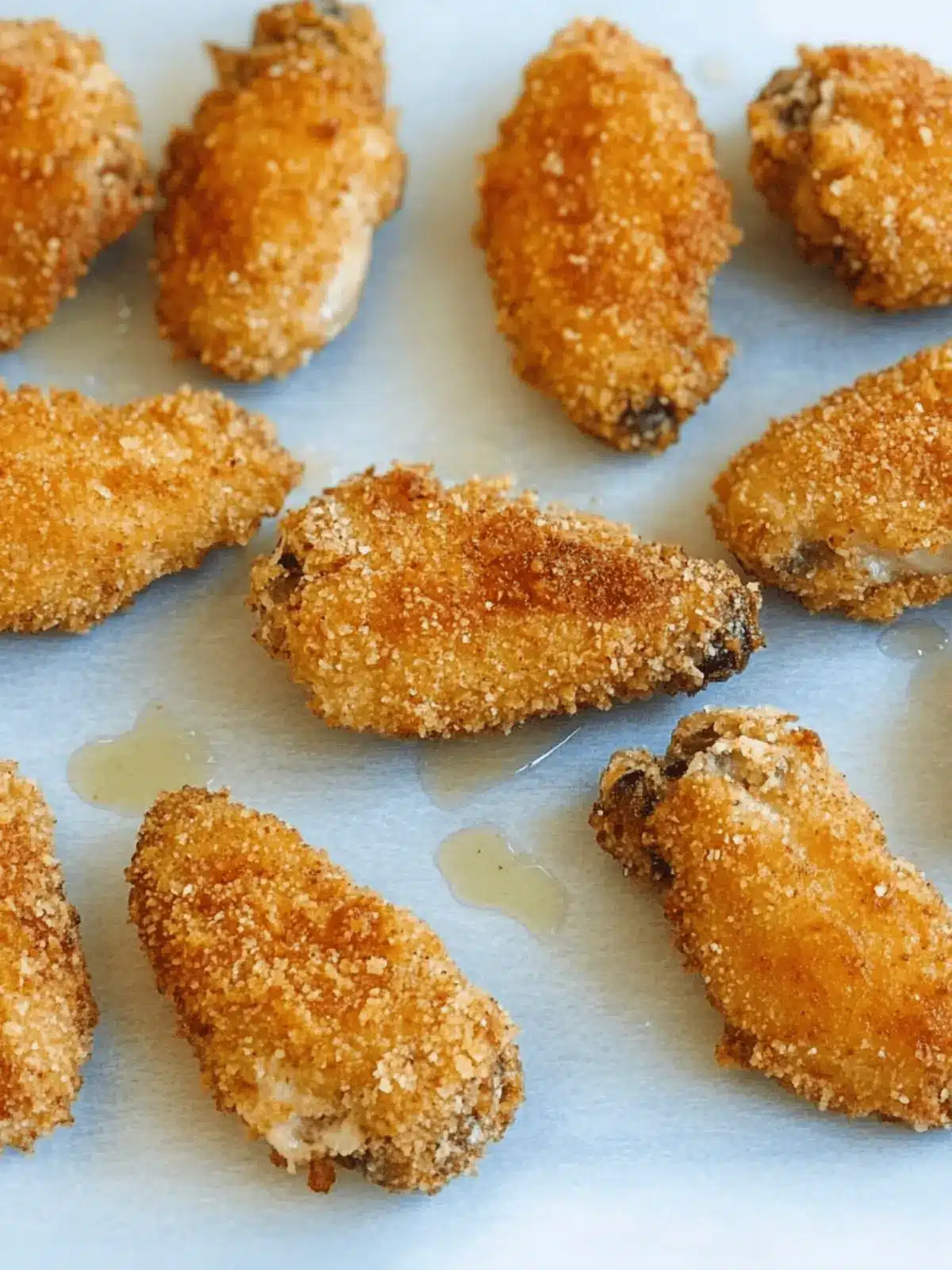 Crispy Panko Breaded Chicken Wings