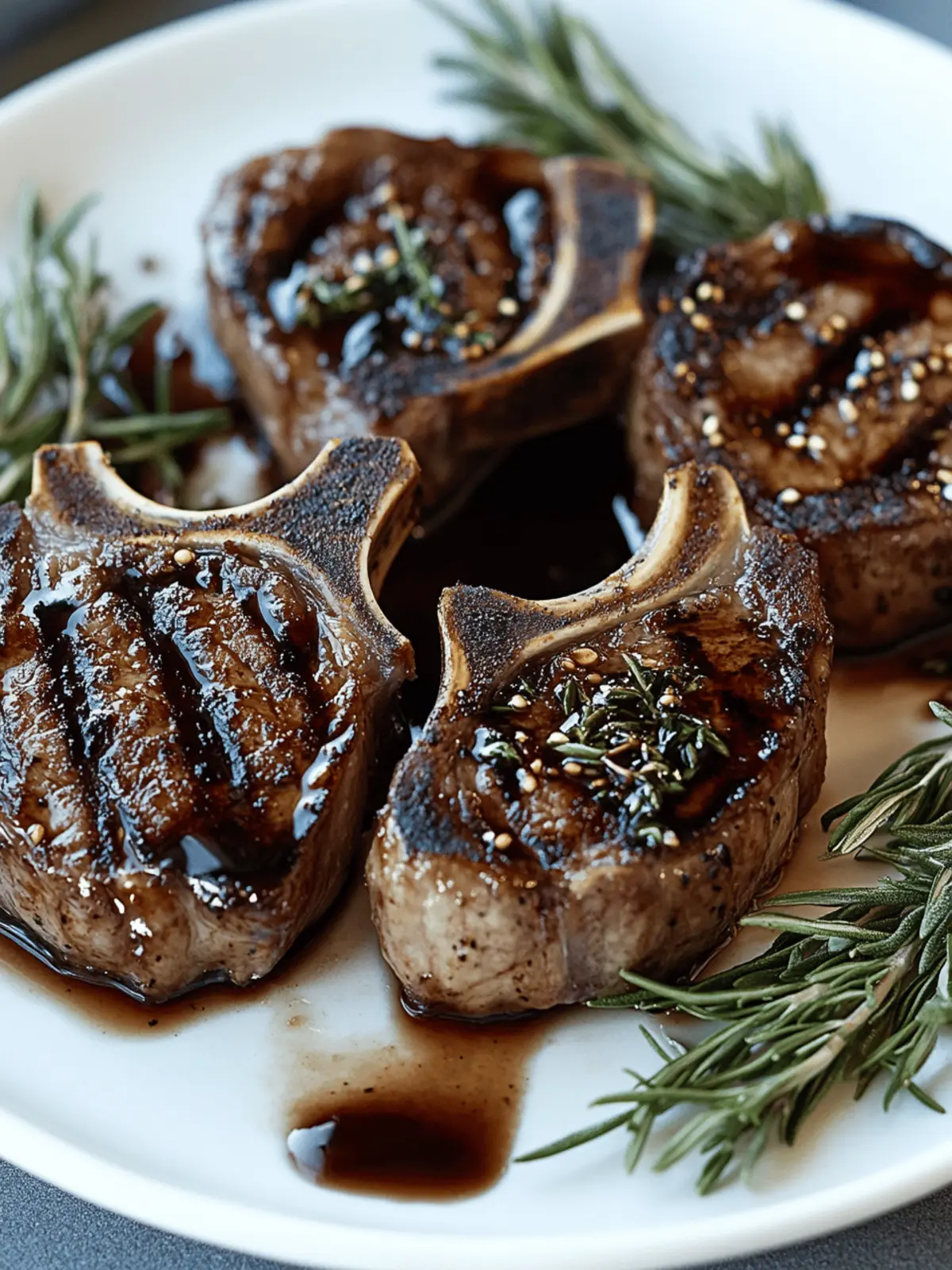 Balsamic Lamb Chops