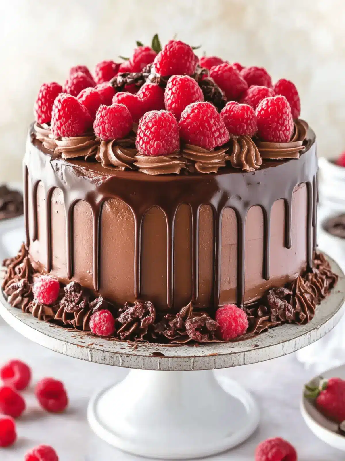 Decadent Raspberry Chocolate Layer Cake for Sweet Moments 5 Raspberry Chocolate Layer Cake