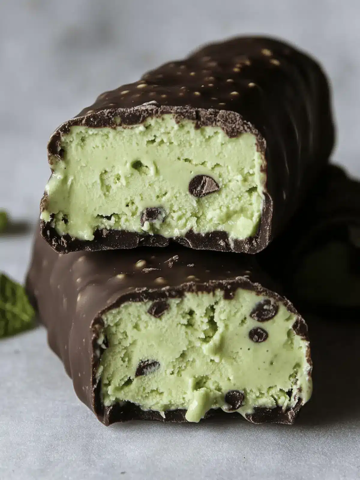 Creamy Avocado Mint Chocolate Ice Cream Bars You’ll Love 4 Creamy Avocado Mint Chocolate Ice Cream Bars