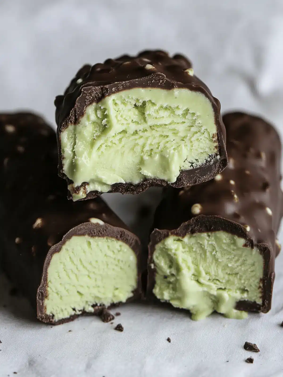 Creamy Avocado Mint Chocolate Ice Cream Bars You’ll Love 2 Creamy Avocado Mint Chocolate Ice Cream Bars