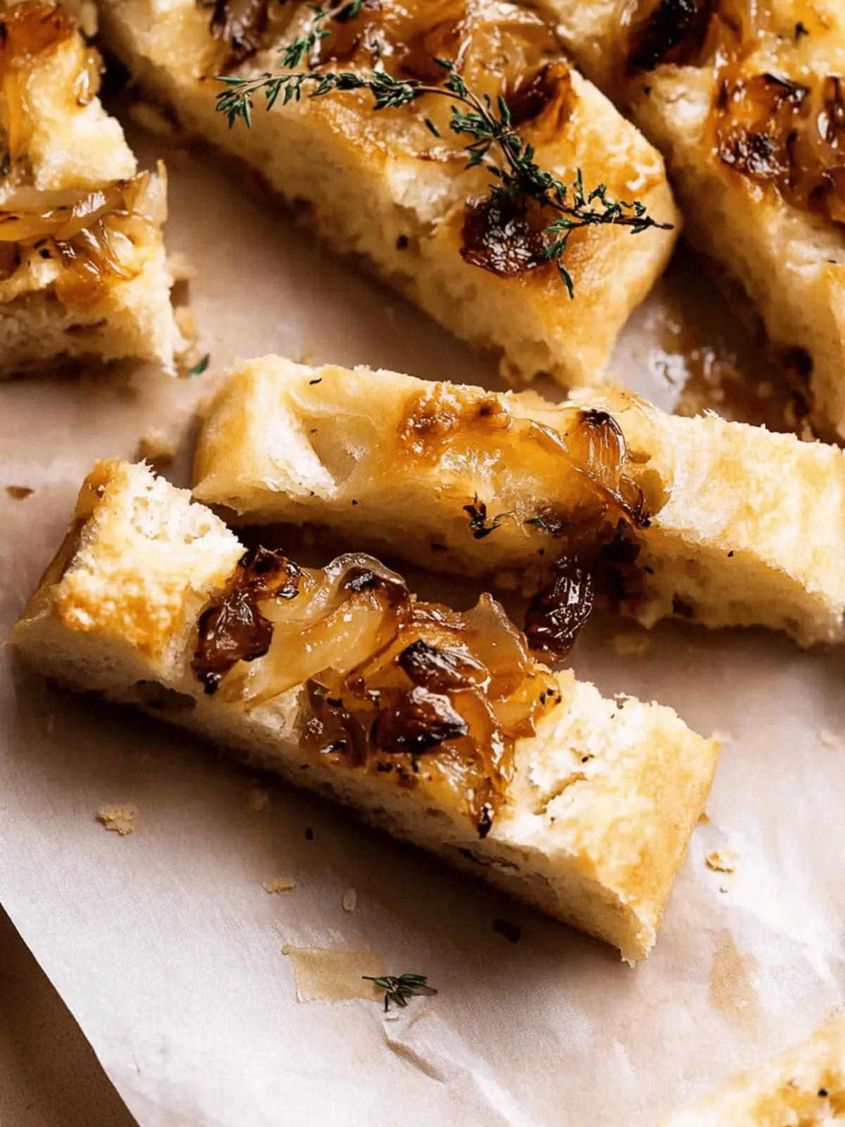 Caramelized Onion Focaccia