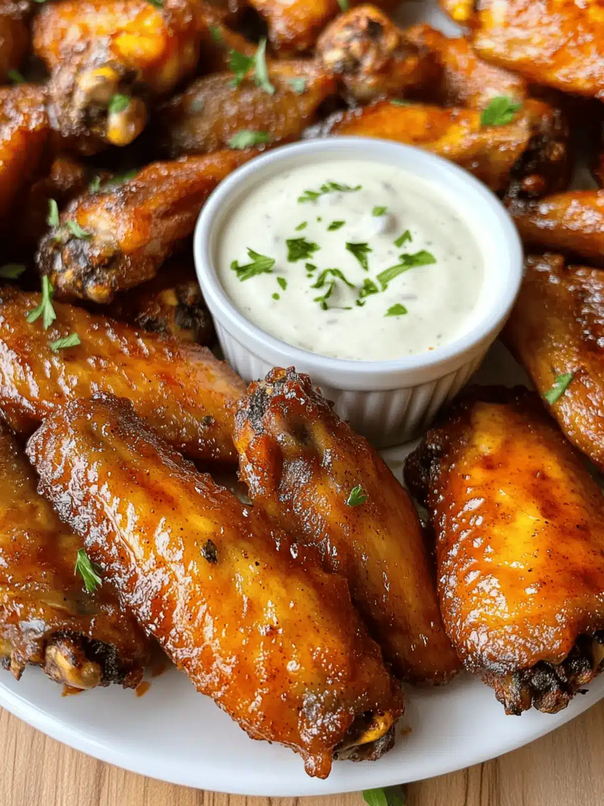 Crispy Oven-Baked Buffalo Wings