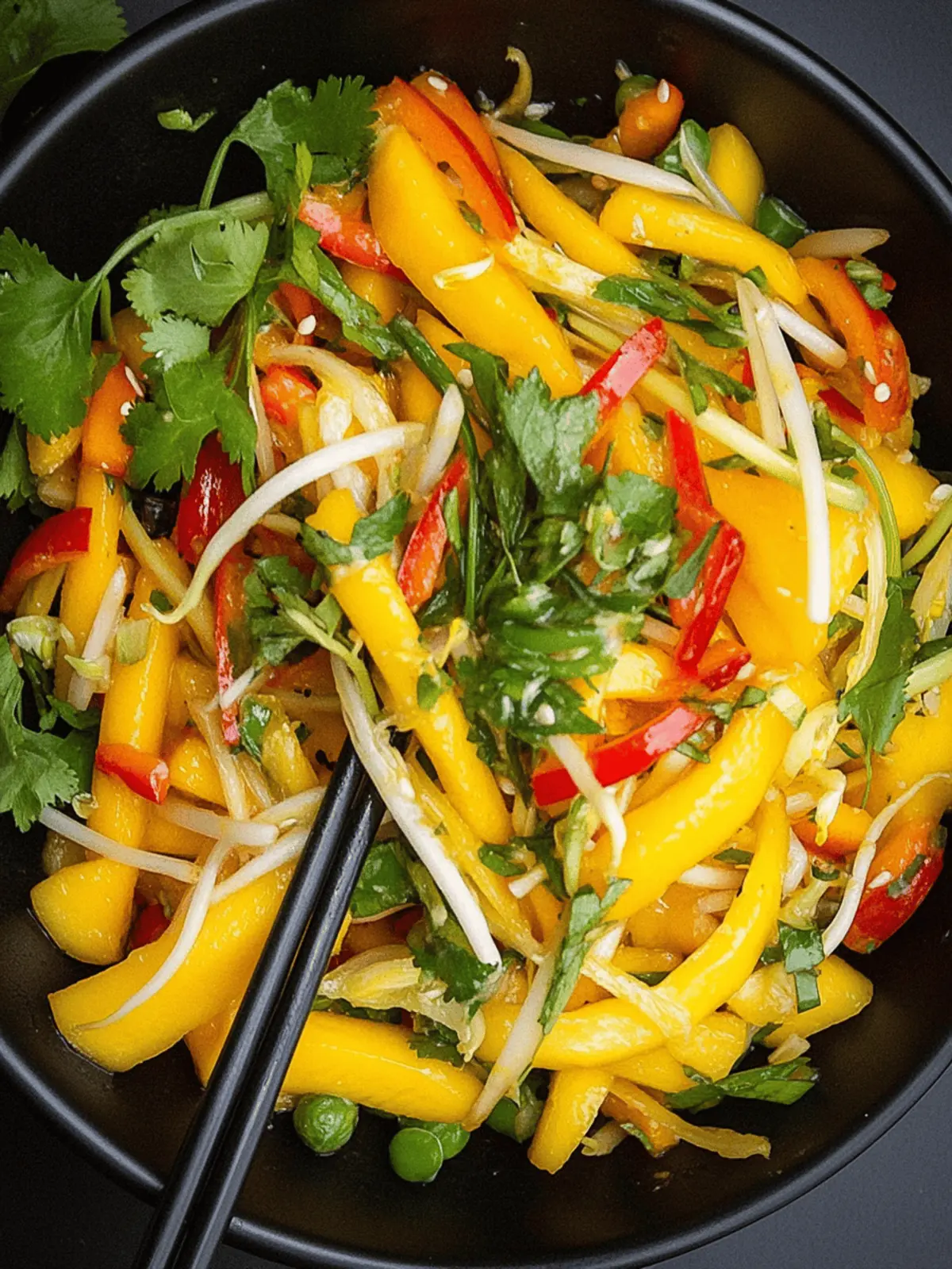 Fresh and Zesty Simple Thai Mango Salad You’ll Love 3 Simple Thai Mango Salad