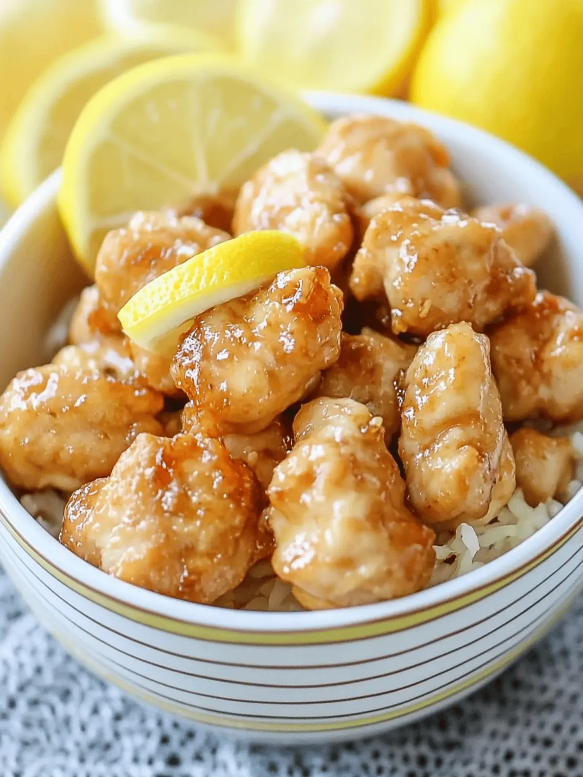 Chinese Lemon Chicken