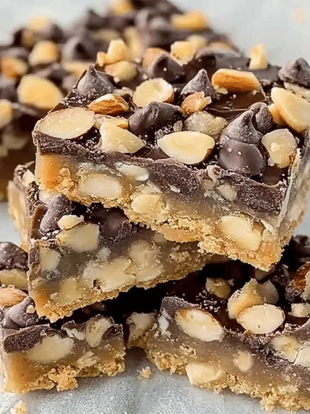 Irresistible Chocolate Almond Toffee Bars for Sweet Cravings 5 Chocolate Almond Toffee Bars