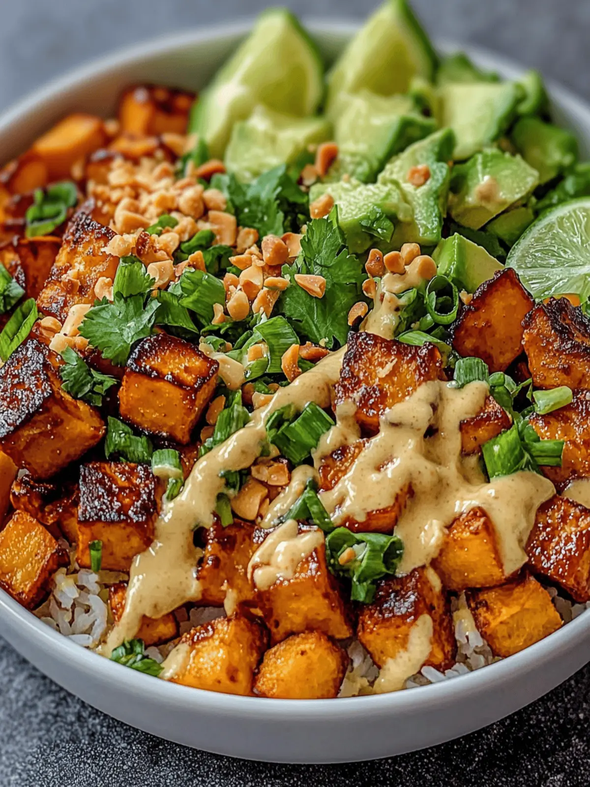 Thai Peanut Sweet Potato Buddha Bowl for a Wholesome Meal Prep 4 Thai Peanut Sweet Potato Buddha Bowl