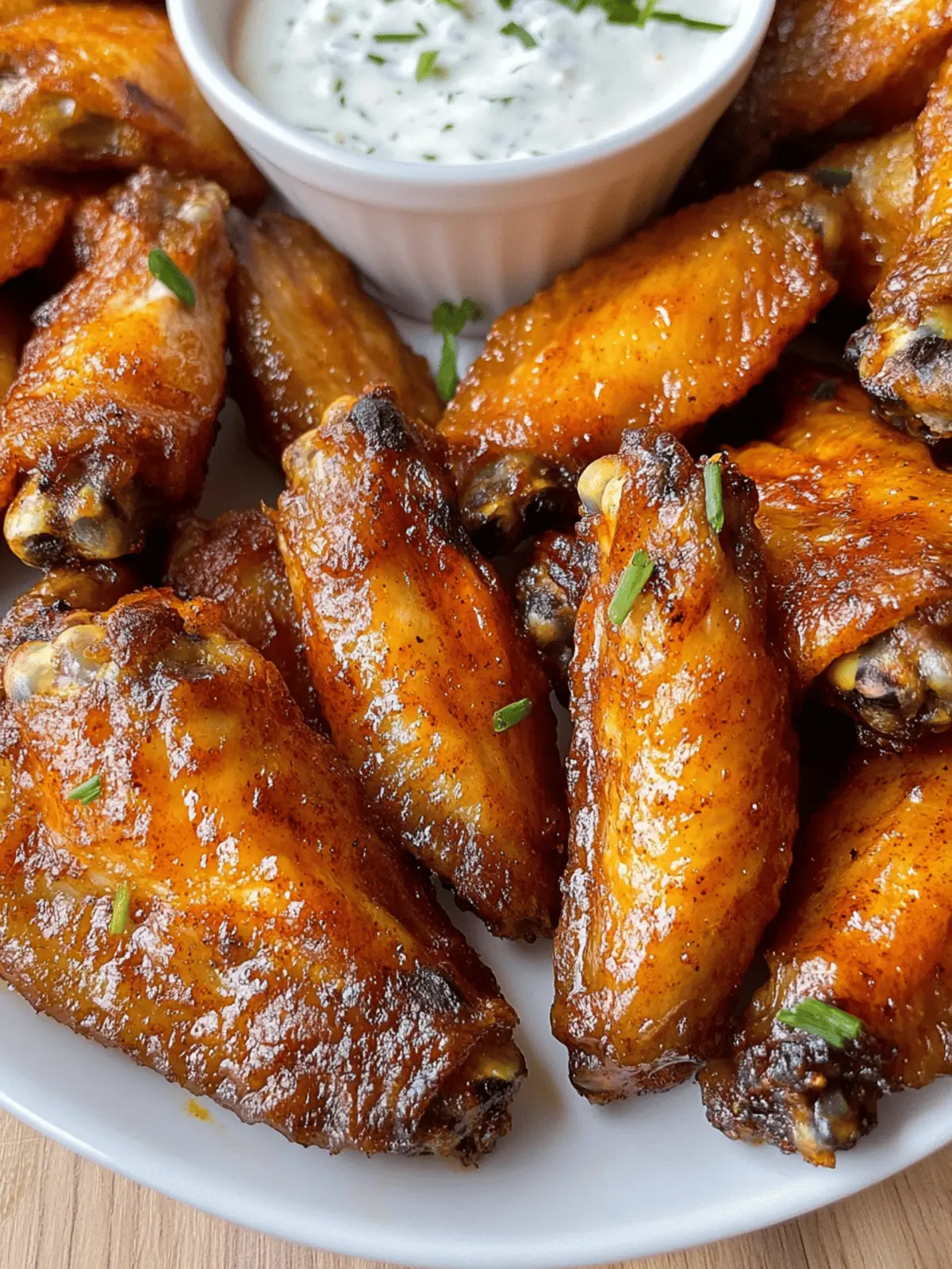 Crispy Oven-Baked Buffalo Wings