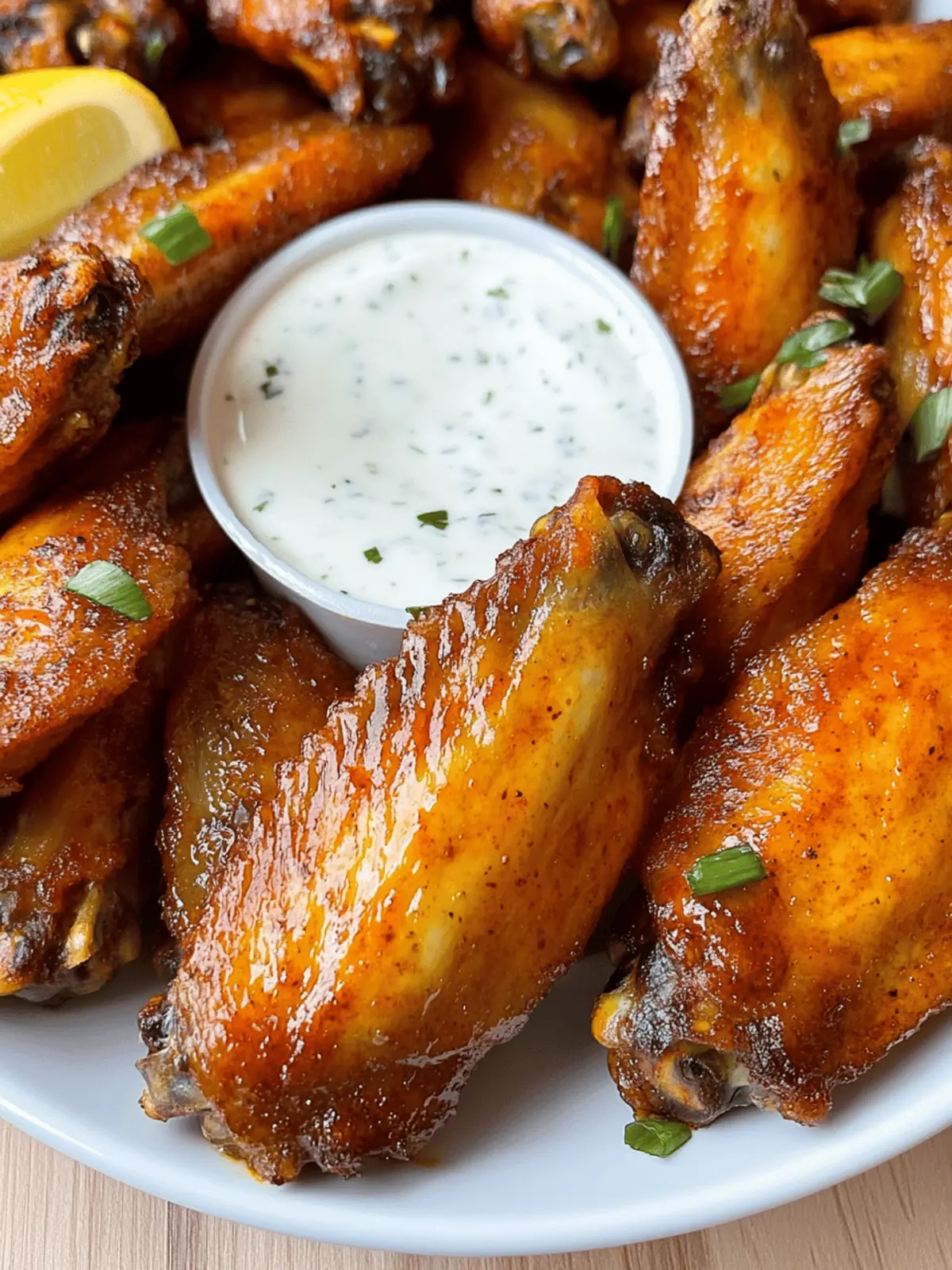 Crispy Oven-Baked Buffalo Wings