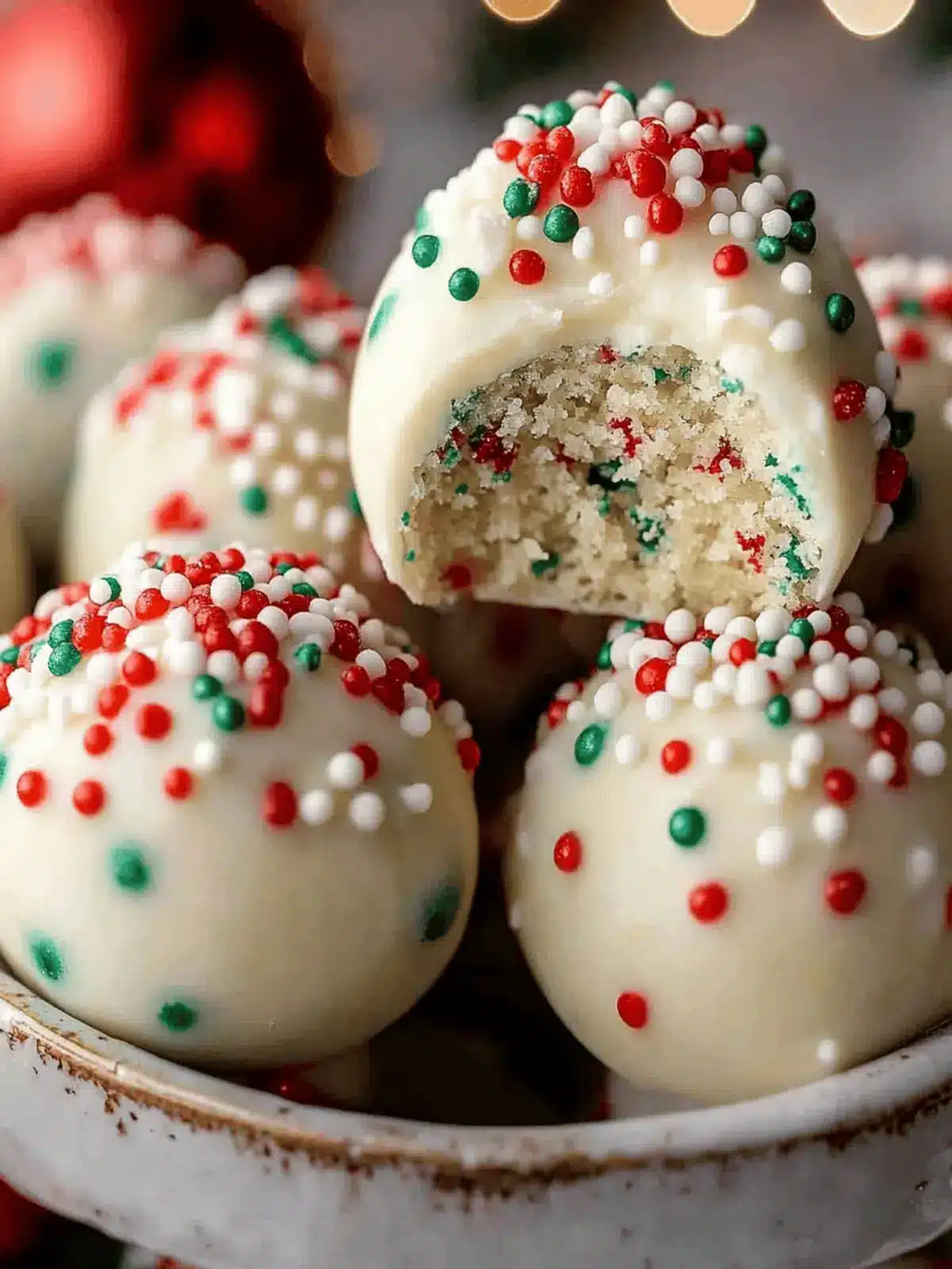Christmas Tree Cake Truffles: Festive No-Bake Treats to Impress 5 Christmas Tree Cake Truffles
